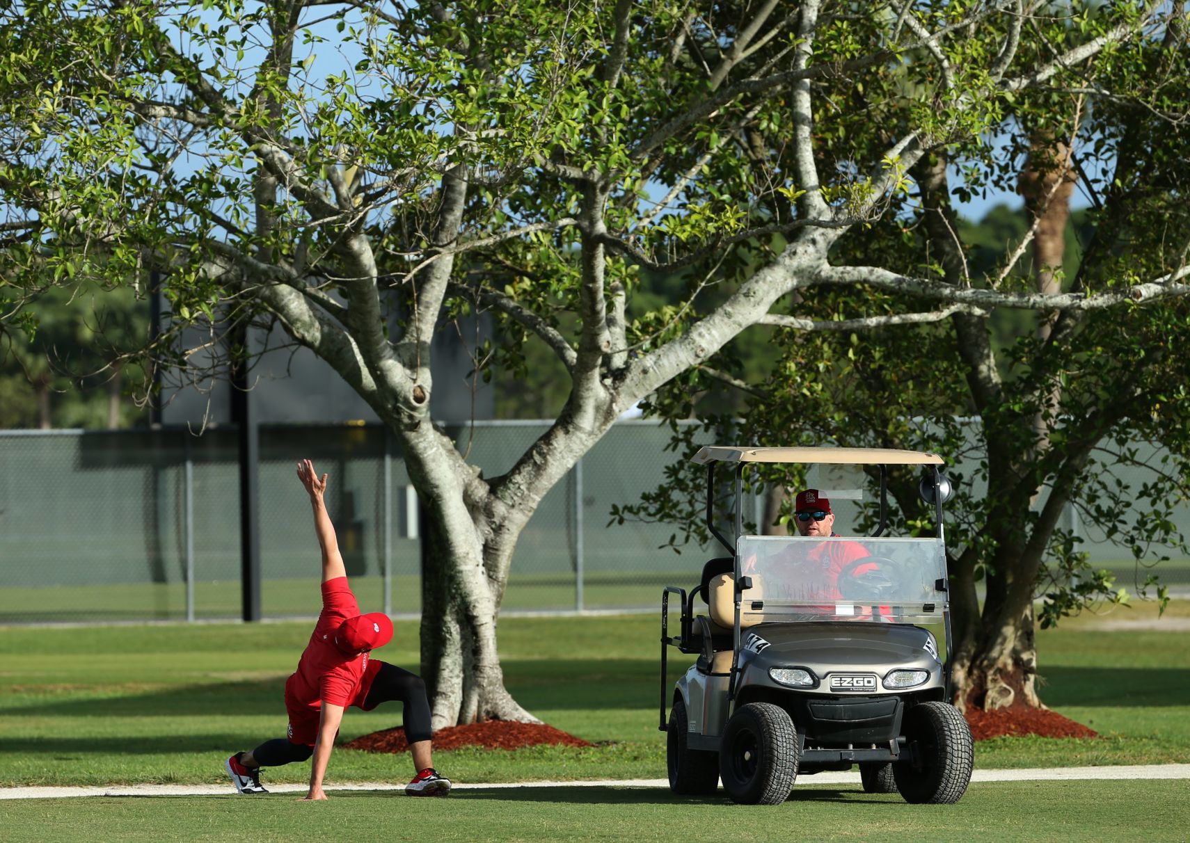 First official workout of Cardinals spring training